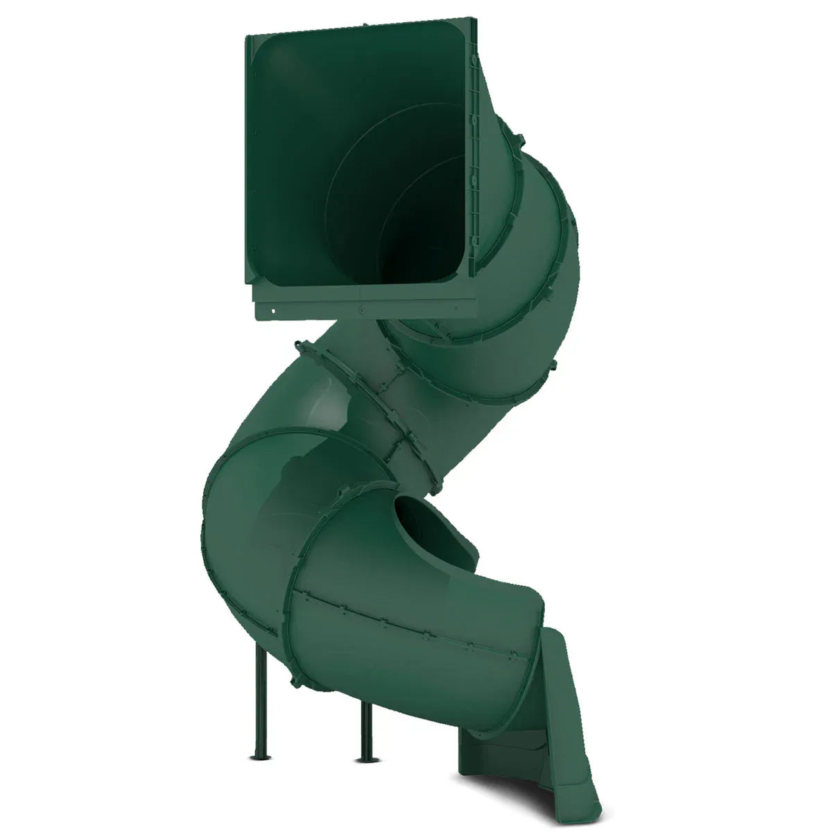 Lifespan Kids Spiral Tube Slide - Green V572-LKSL-SPIR-GRN