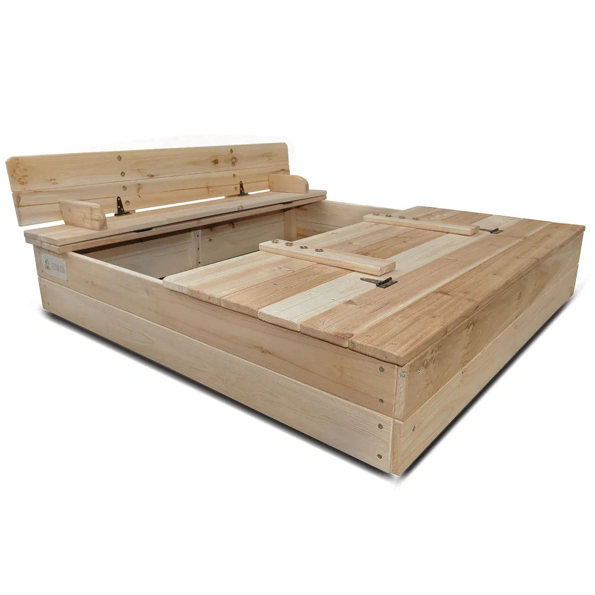 Lifespan Kids Strongbox 2 Square Sandpit V572-LKSP-STRONG