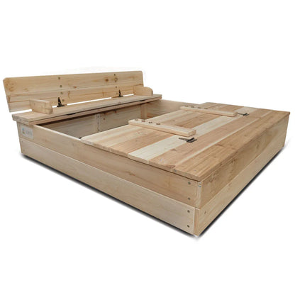 Lifespan Kids Strongbox 2 Square Sandpit V572-LKSP-STRONG