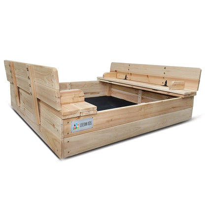 Lifespan Kids Strongbox 2 Square Sandpit V572-LKSP-STRONG