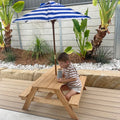 Lifespan Kids Sunrise Sand & Water Table with Umbrella V572-LKTB-SUNRISE-SET