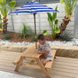 Lifespan Kids Sunrise Sand & Water Table with Umbrella V572-LKTB-SUNRISE-SET