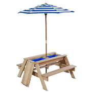 Lifespan Kids Sunrise Sand & Water Table with Umbrella V572-LKTB-SUNRISE-SET