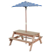 Lifespan Kids Sunrise Sand & Water Table with Umbrella V572-LKTB-SUNRISE-SET