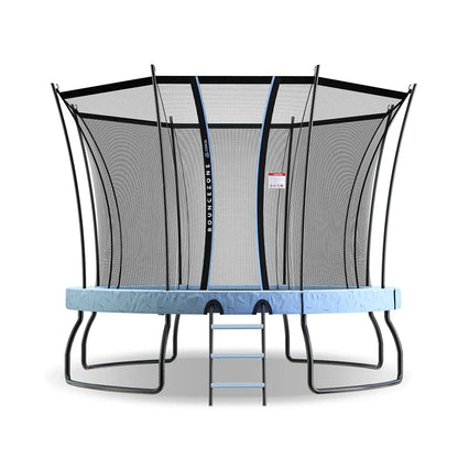 Lifespan Kids BounceZone Round Spring Trampoline - Medium V572-LKTR-BZM-SET
