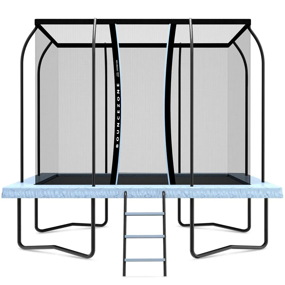 Lifespan Kids BounceZone M Rectangular Spring Trampoline Set V572-LKTR-BZMRE-SET