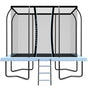 Lifespan Kids BounceZone M Rectangular Spring Trampoline Set V572-LKTR-BZMRE-SET