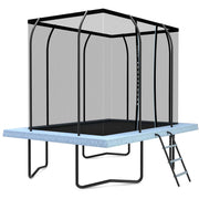 Lifespan Kids BounceZone M Rectangular Spring Trampoline Set V572-LKTR-BZMRE-SET