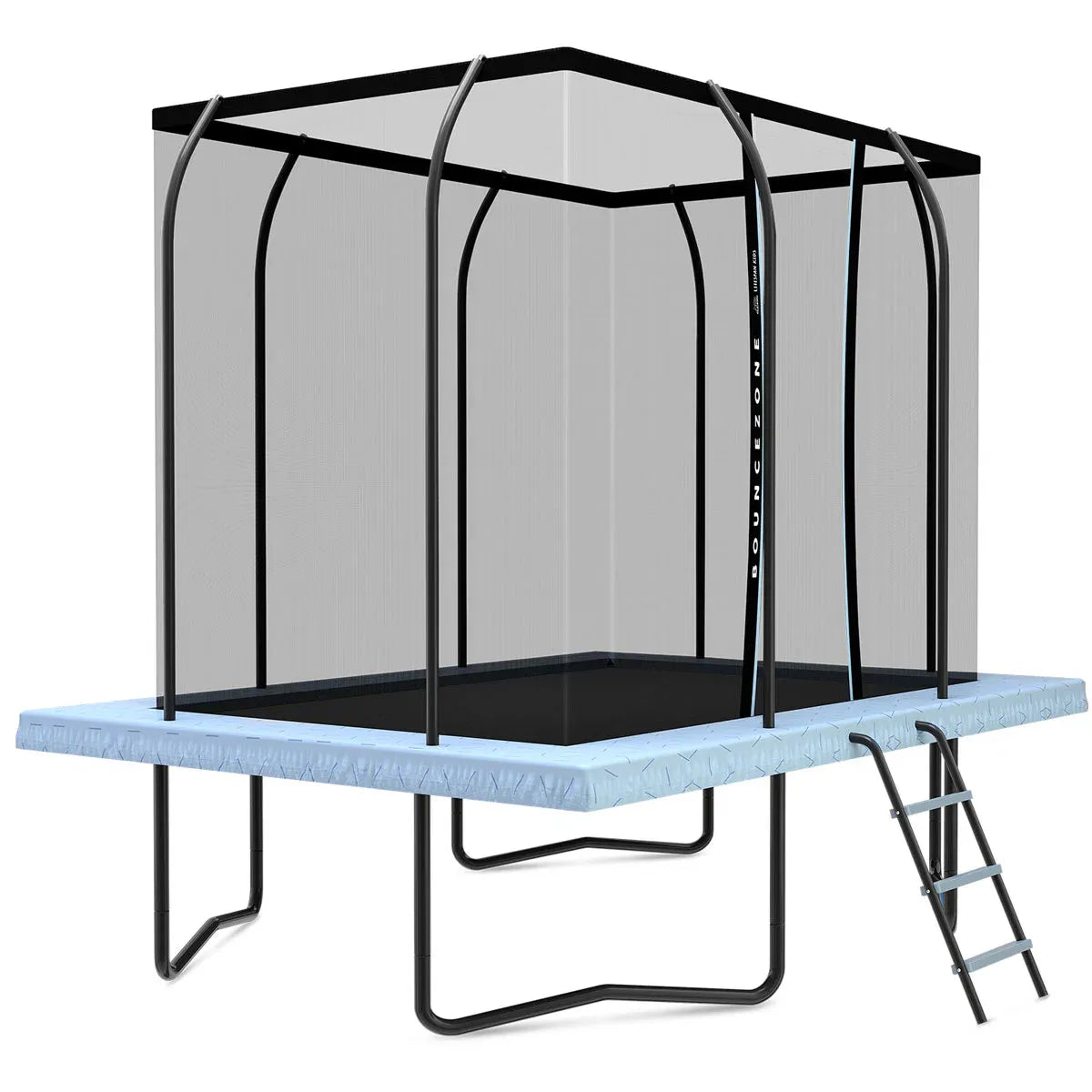Lifespan Kids BounceZone M Rectangular Spring Trampoline Set V572-LKTR-BZMRE-SET