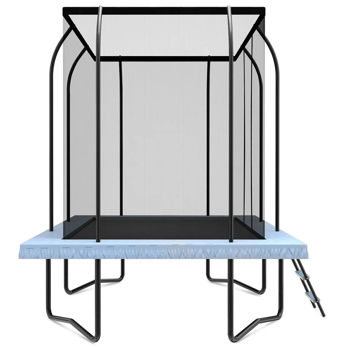 Lifespan Kids BounceZone M Rectangular Spring Trampoline Set V572-LKTR-BZMRE-SET