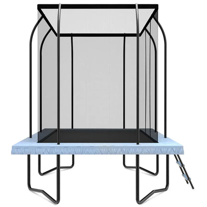 Lifespan Kids BounceZone M Rectangular Spring Trampoline Set V572-LKTR-BZMRE-SET