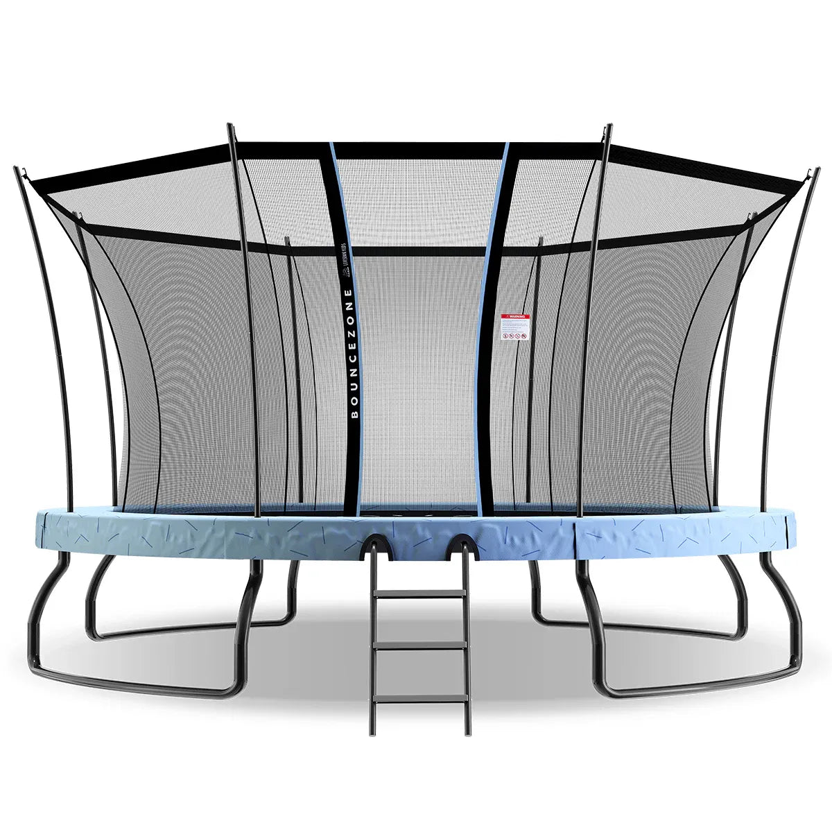 Lifespan Kids BounceZone Round Spring Trampoline - Extra Large V572-LKTR-BZXL-SET