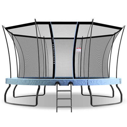 Lifespan Kids BounceZone Round Spring Trampoline - Extra Large V572-LKTR-BZXL-SET
