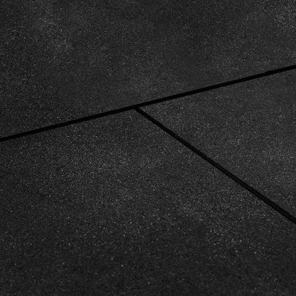 CORTEX 15mm Commercial Bevelled Edge Rubber Gym Tile Mat (1m x 1m) - Set of 25 V572-MATGYM15-SET25