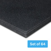 CORTEX Rubber Gym Floor Mat 15mm Set of 64 V572-MATGYM15-SET64