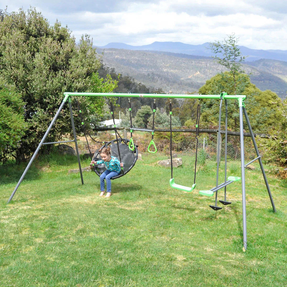 Lifespan Kids Lynx 4 Station Swing Set V572-PELYNX