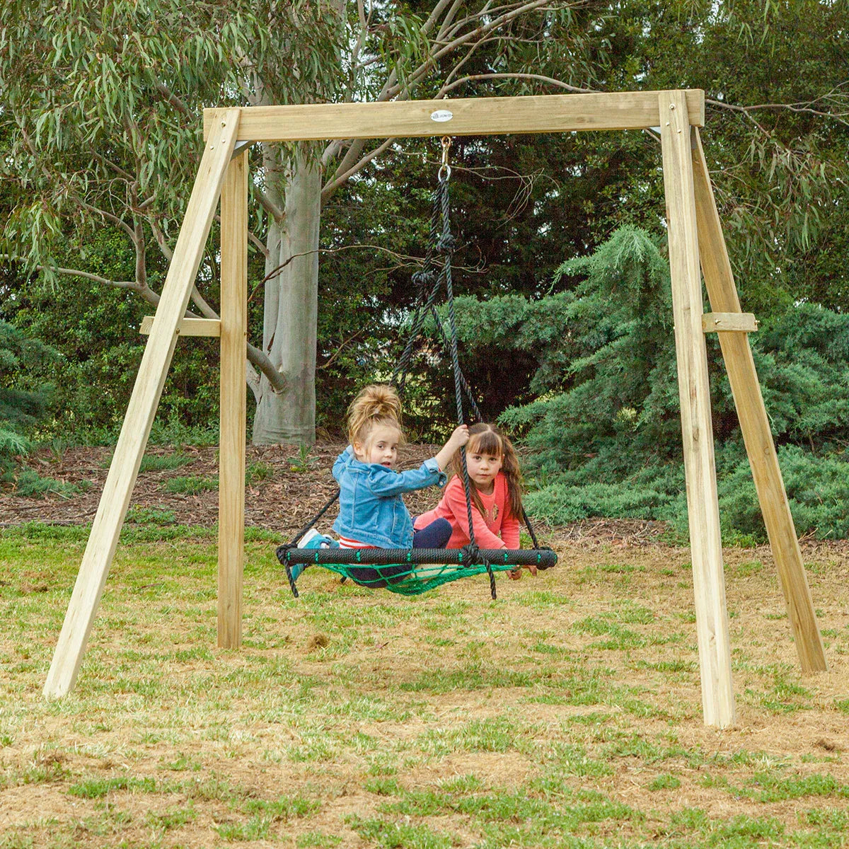 Lifespan Kids Oakley Swing Set with 1.2m Spidey Web Swing V572-PEOAKLEYSET120