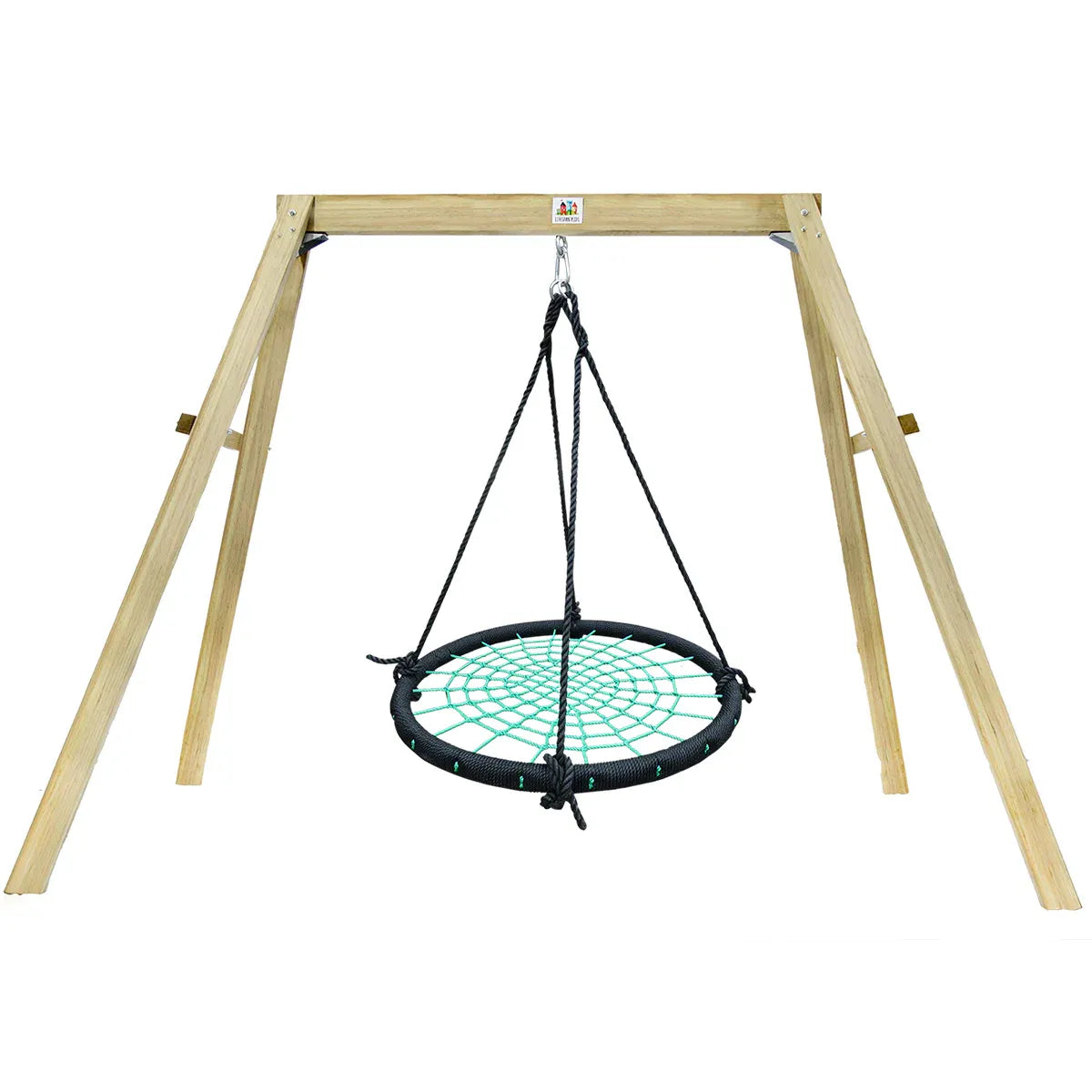 Lifespan Kids Oakley Swing Set with 1.2m Spidey Web Swing V572-PEOAKLEYSET120
