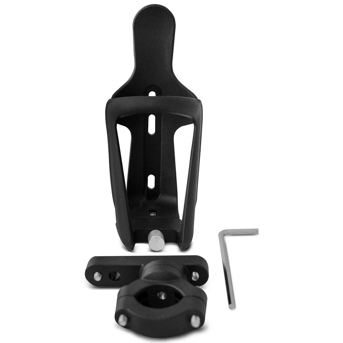 Progear Adjustable Drink Bottle Holder (Handlebar and Frame Mountable) V572-PGAC-BKBTLHA