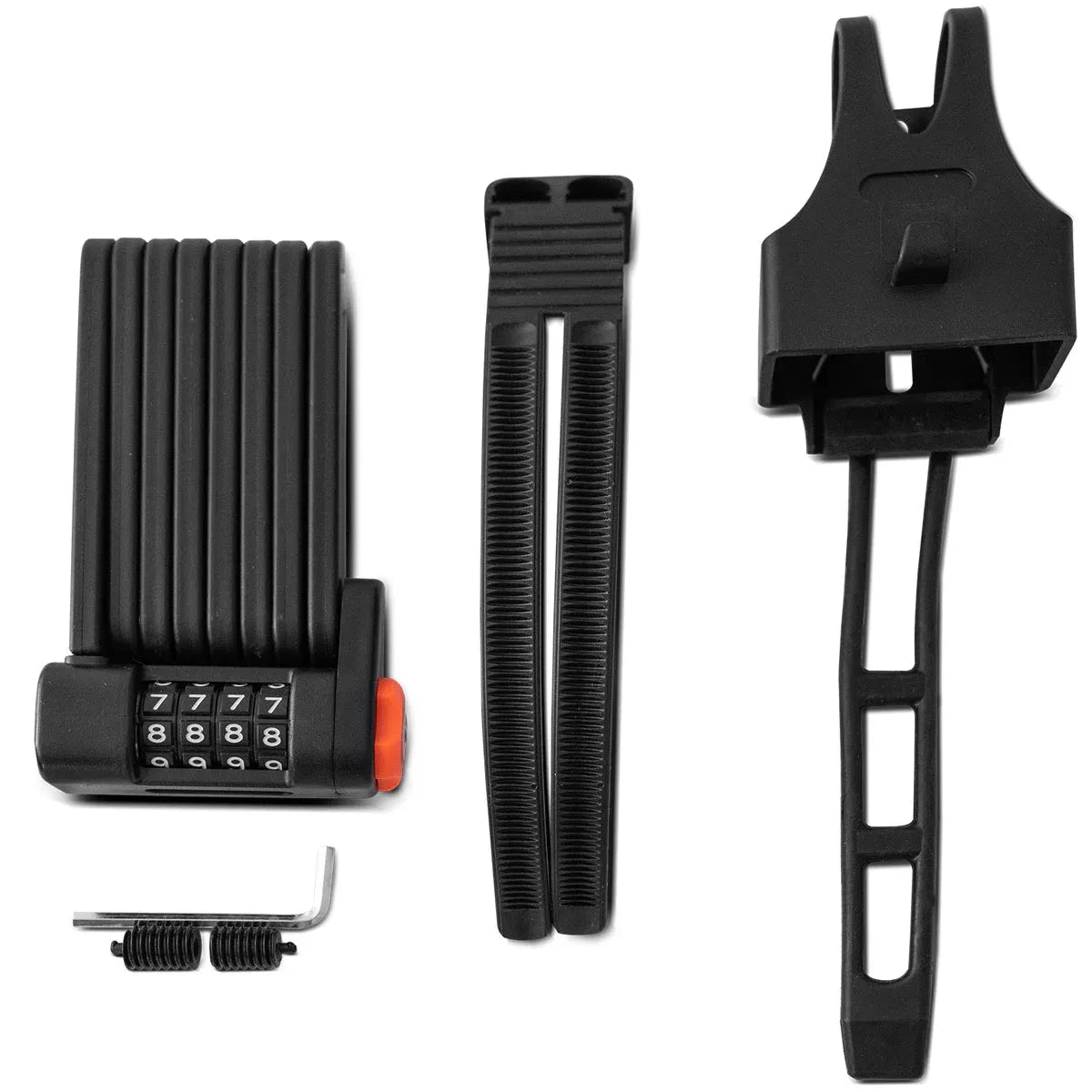 Progear 85cm Folding Combination Bike Lock V572-PGAC-BKCOMLK85