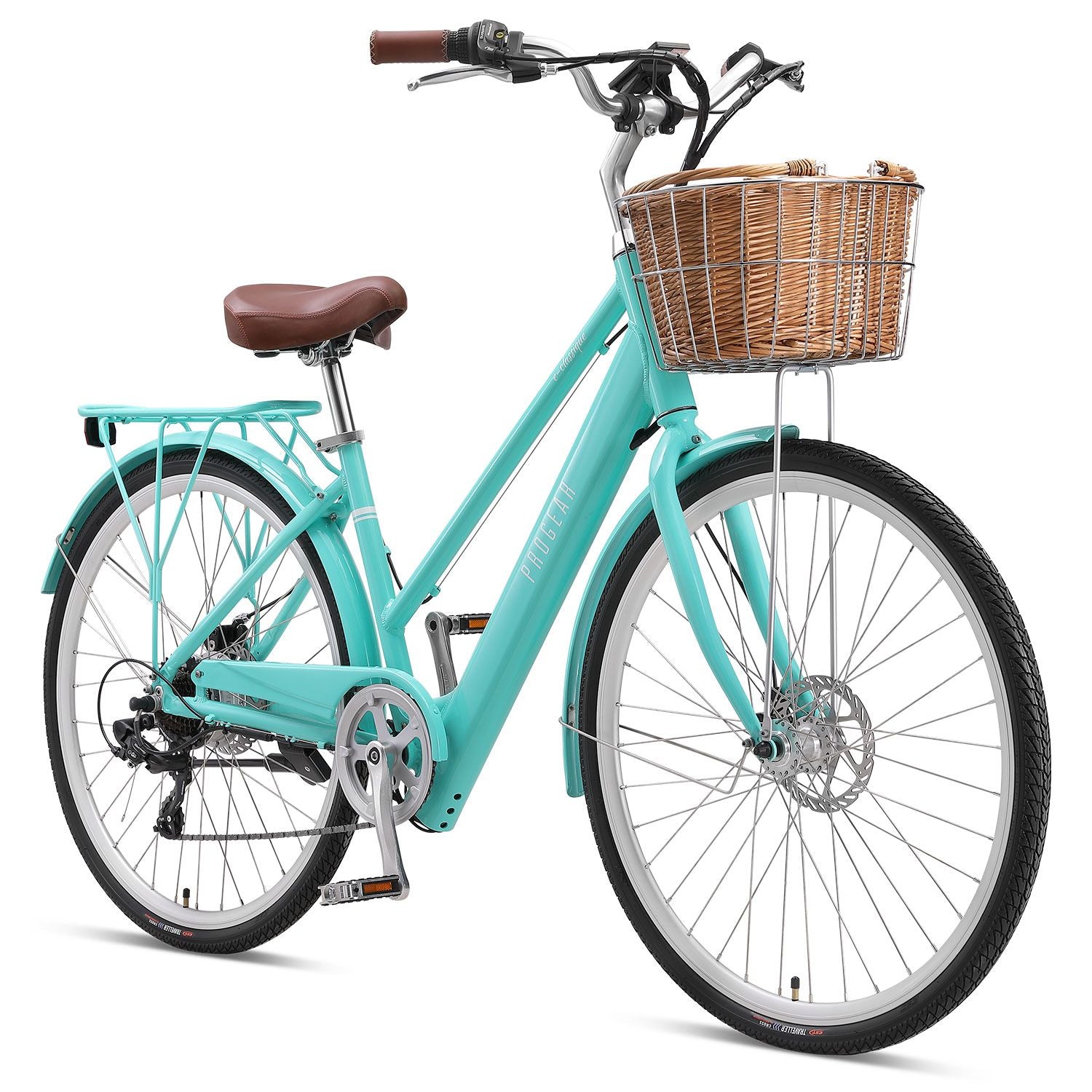 Progear E-Classique 700*17" Vintage Retro 250w Electric Bike Seaform V572-PGEL-CLASSSF-17