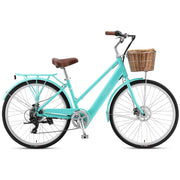 Progear E-Classique 700*17" Vintage Retro 250w Electric Bike Seaform V572-PGEL-CLASSSF-17