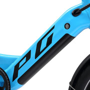 Progear Bikes E-Moover Cargo Bike + Transporter Kit - Electric Blue V572-PGEL-MOOV17-B