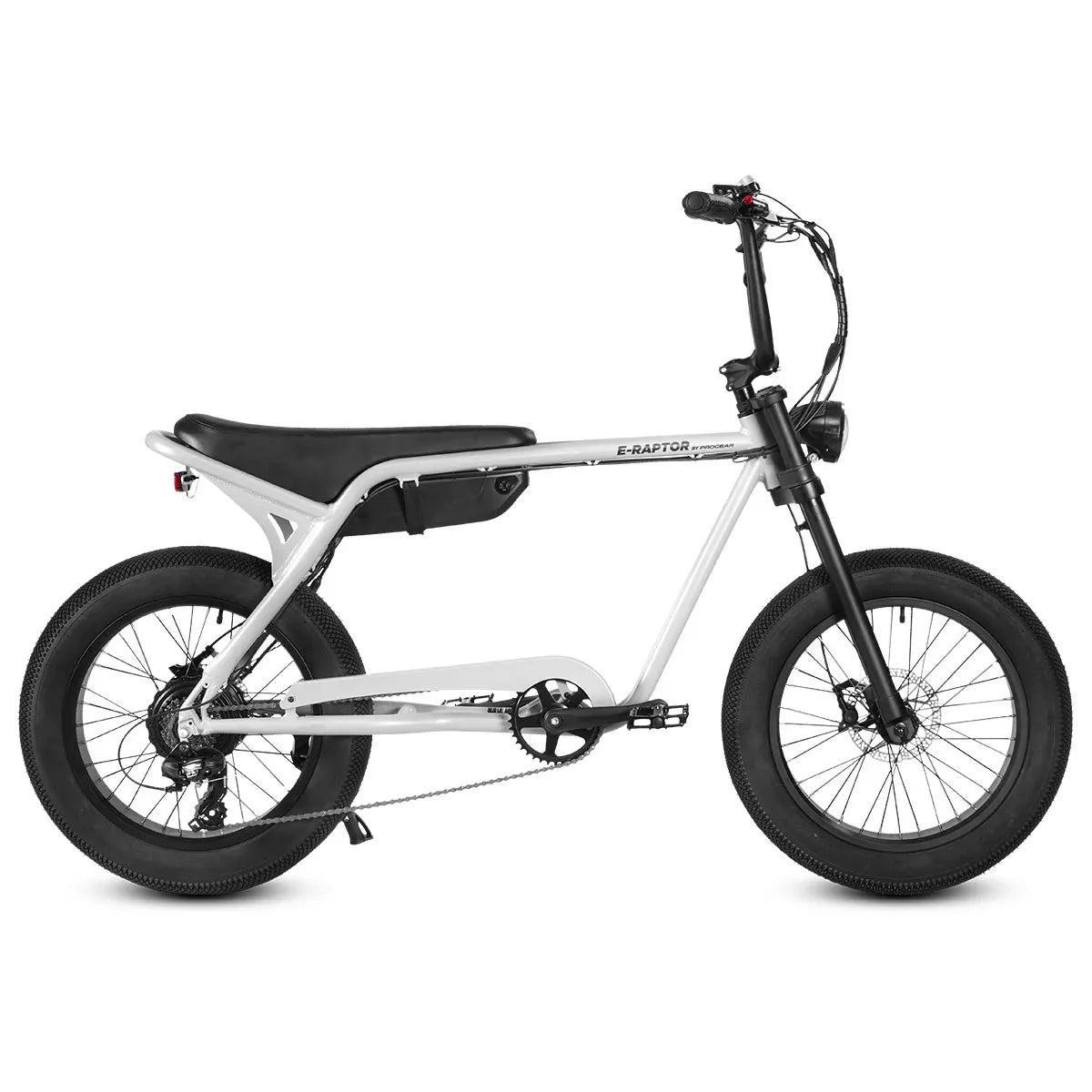 Progear E-Raptor 20" Electric Street Bike - Cool Grey + Throttle V572-PGEL-RAPTCG-20T