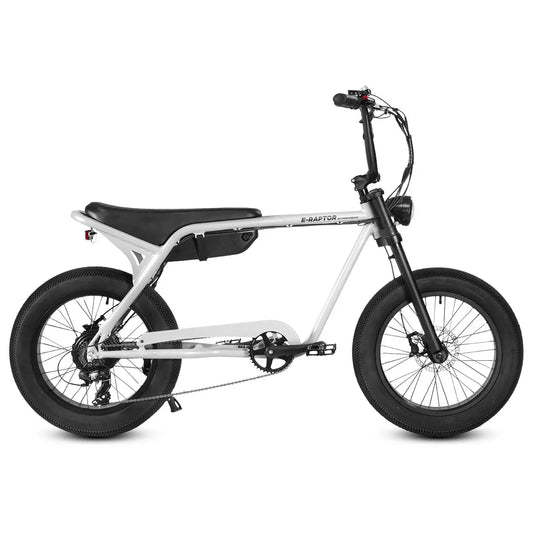 Progear E-Raptor 20" Electric Street Bike - Cool Grey + Throttle V572-PGEL-RAPTCG-20T
