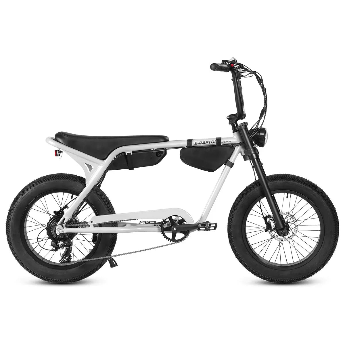 Progear E-Raptor 20" Electric Street Bike - Cool Grey + Throttle V572-PGEL-RAPTCG-20T