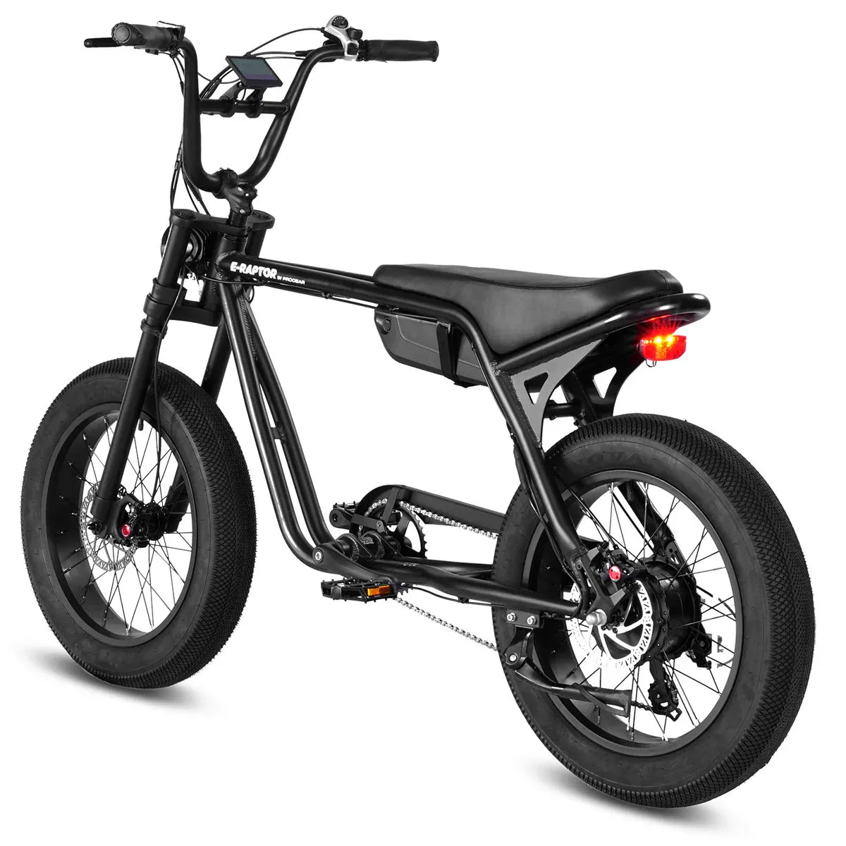 Progear E-Raptor 20" Electric Street Bike - - Matte Black + Throttle V572-PGEL-RAPTMB-20T