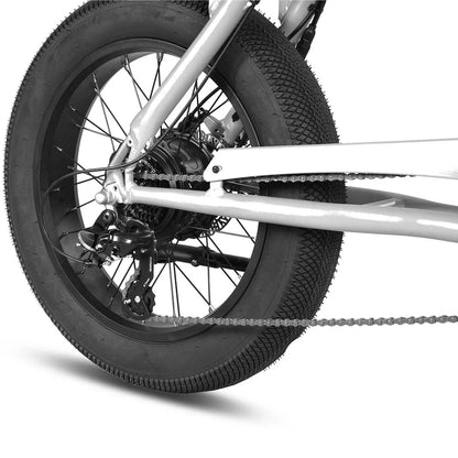 Progear E-Raptor 20" Electric Street Bike - - Matte Black + Throttle V572-PGEL-RAPTMB-20T