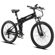 Progear E-Rover Electric Folding MTB 26" - Gloss Black V572-PGEL-ROVRBK-26