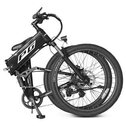 Progear E-Rover Electric Folding MTB 26" - Gloss Black V572-PGEL-ROVRBK-26