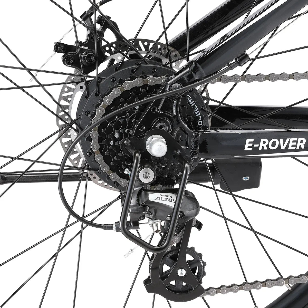 Progear E-Rover Electric Folding MTB 26" - Gloss Black V572-PGEL-ROVRBK-26