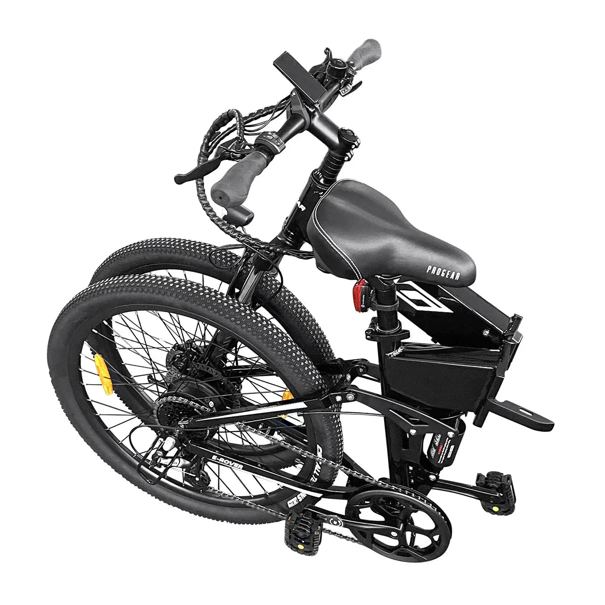 Progear E-Rover Electric Folding MTB 26" - Gloss Black V572-PGEL-ROVRBK-26