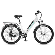 Progear E-Sierra Ladies 26*17" Hybrid E-Bike Whisper White V572-PGEL-SIELWW-17