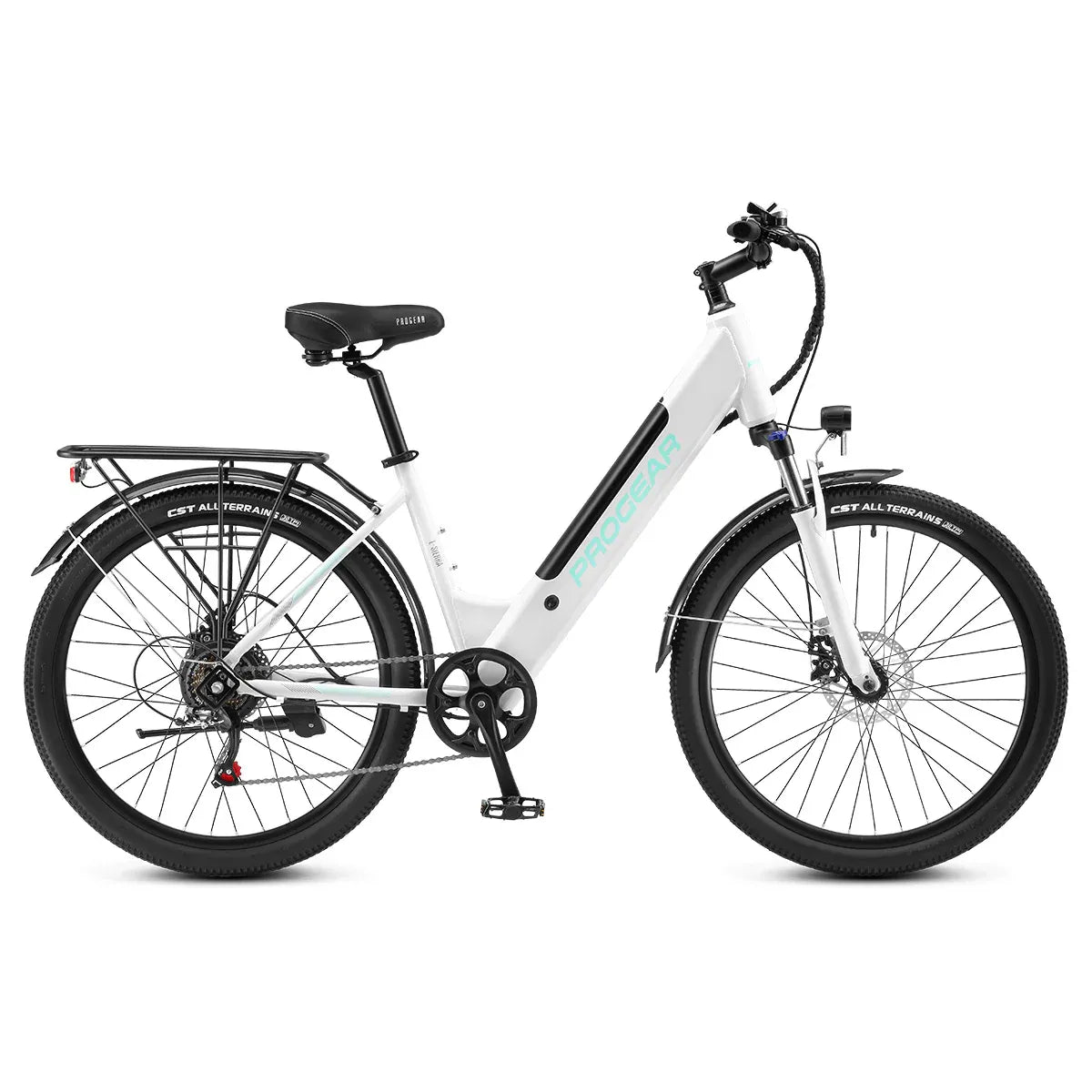 Progear E-Sierra Ladies 26*17" Hybrid E-Bike Whisper White V572-PGEL-SIELWW-17