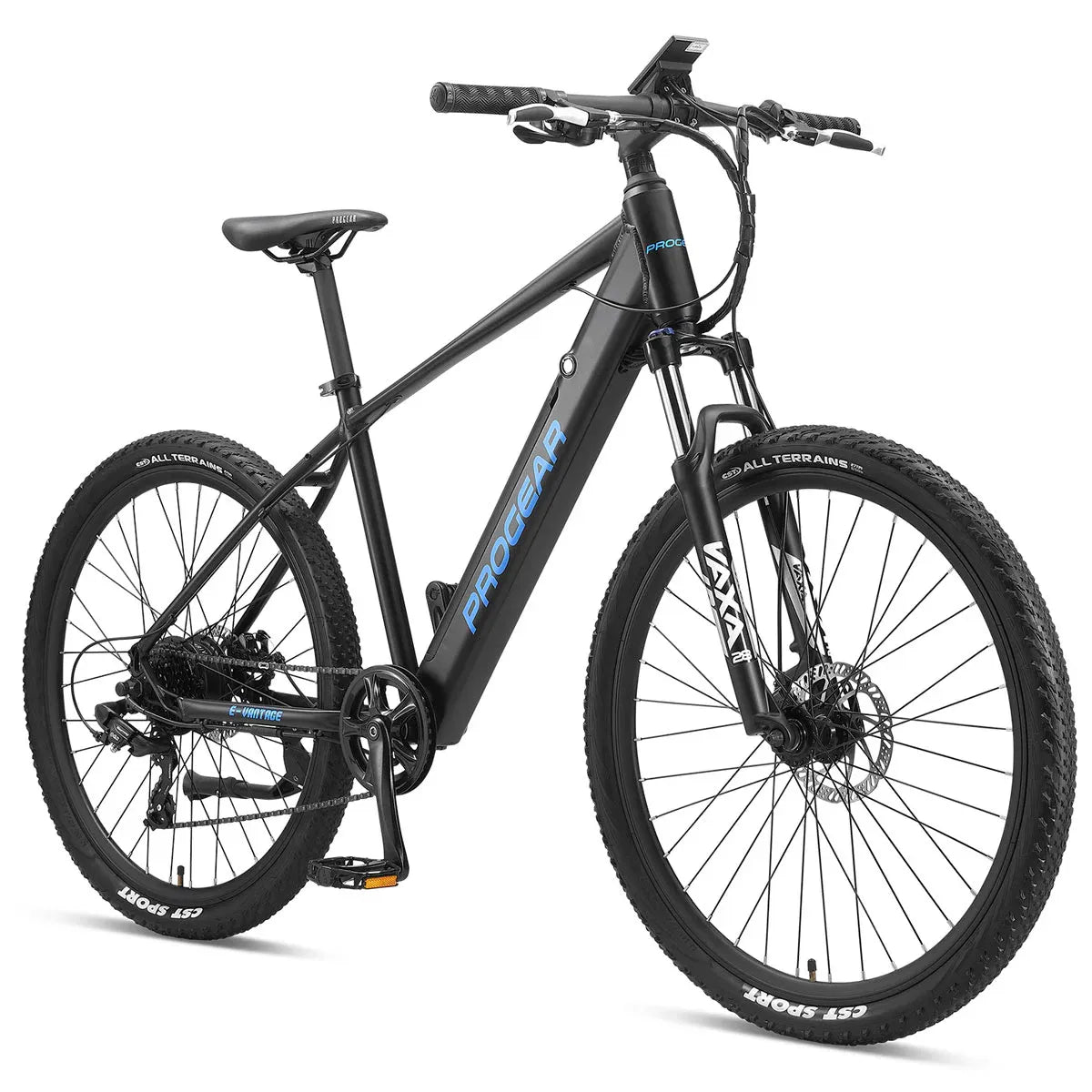 Progear E-Vantage 27.5*18" MTB E-Bike Black Shadow V572-PGEL-VANTBS-18