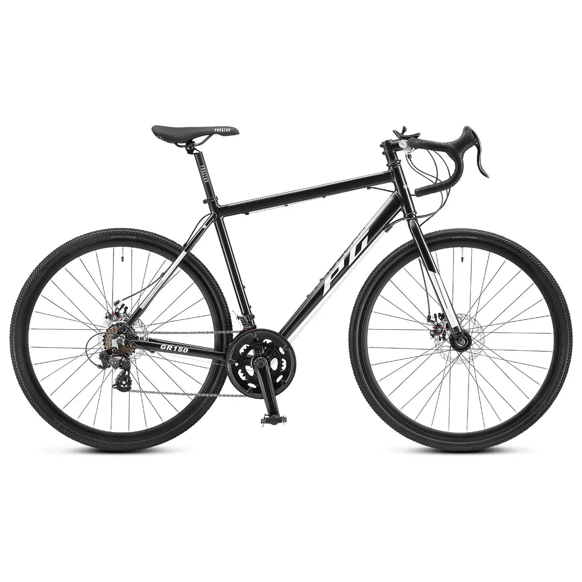 Progear GR150 Road Bike 700*53cm Black V572-PGGR-GR150BK-53