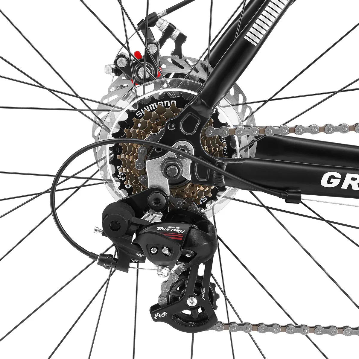 Progear GR150 Road Bike 700*53cm Black V572-PGGR-GR150BK-53