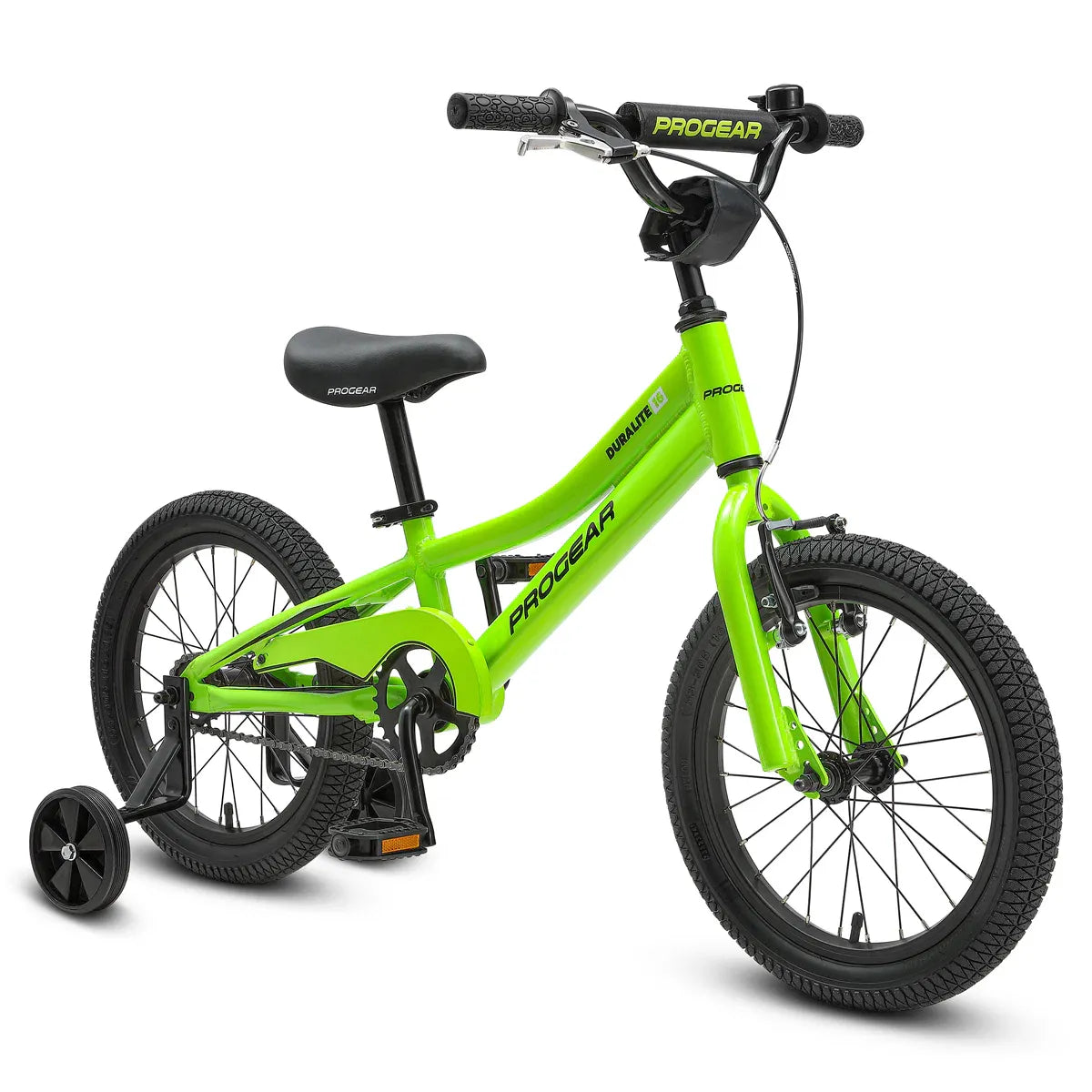 Progear DuraLite Kids Bike 16" - Lime Green V572-PGKD-DL16-LG