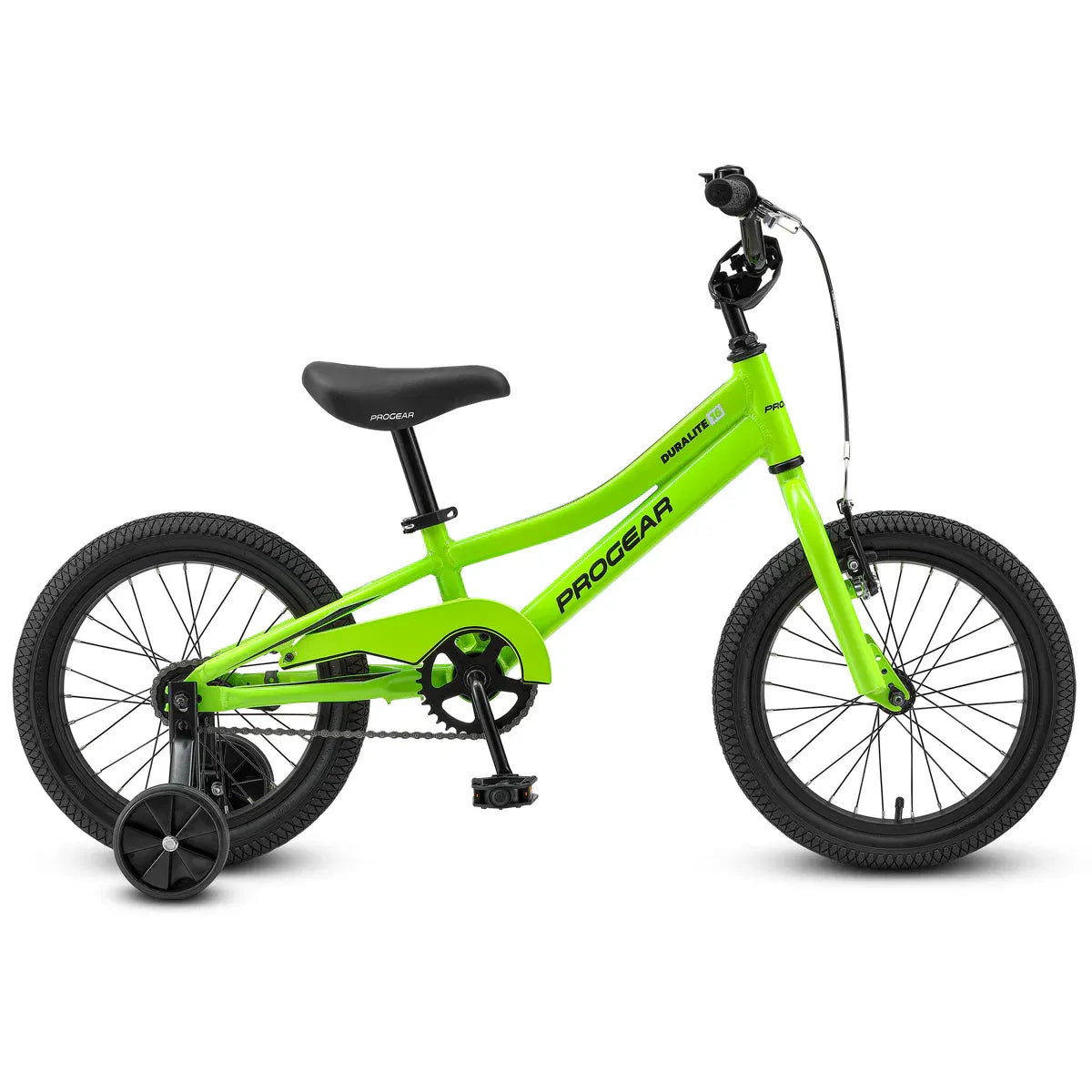 Progear DuraLite Kids Bike 16" - Lime Green V572-PGKD-DL16-LG