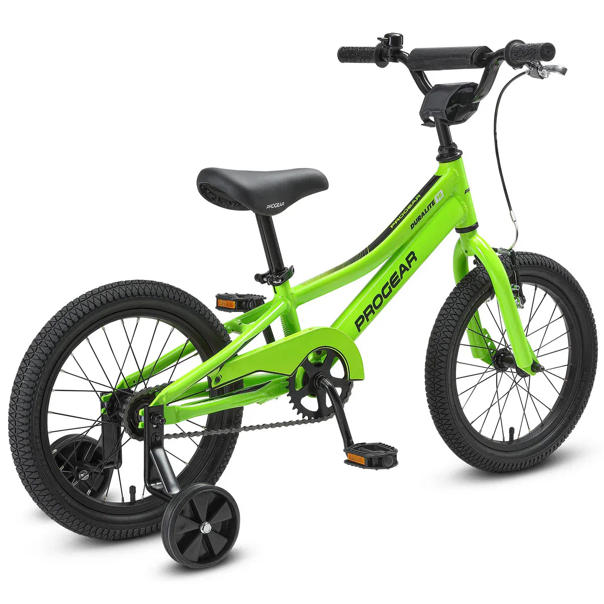Progear DuraLite Kids Bike 16" - Lime Green V572-PGKD-DL16-LG