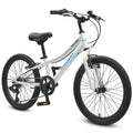 Progear DuraLite 7 Speed Kids Bike 20" - Pearl White V572-PGKD-DL207S-PW