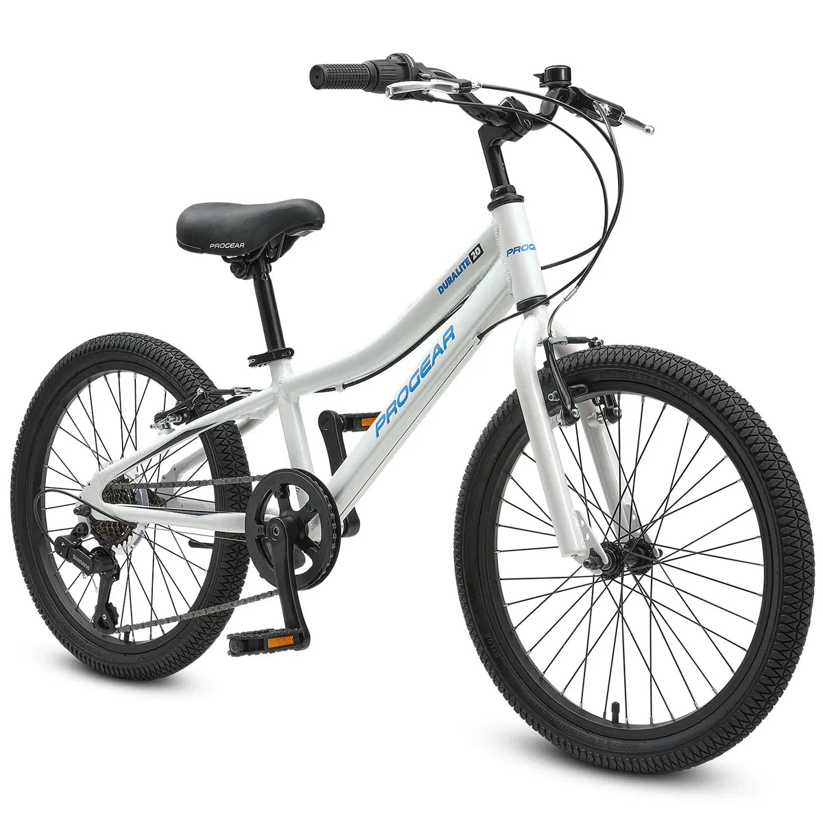 Progear DuraLite 7 Speed Kids Bike 20" - Pearl White V572-PGKD-DL207S-PW