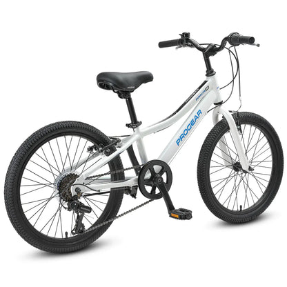 Progear DuraLite 7 Speed Kids Bike 20" - Pearl White V572-PGKD-DL207S-PW