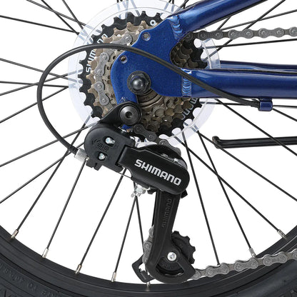 Progear DuraLite 7 Speed Kids Bike 20" - Royal Blue V572-PGKD-DL207S-RB