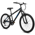 Progear DuraLite 24" Boys 7 Speed Bike - Obsidian V572-PGKD-DL247S-OB
