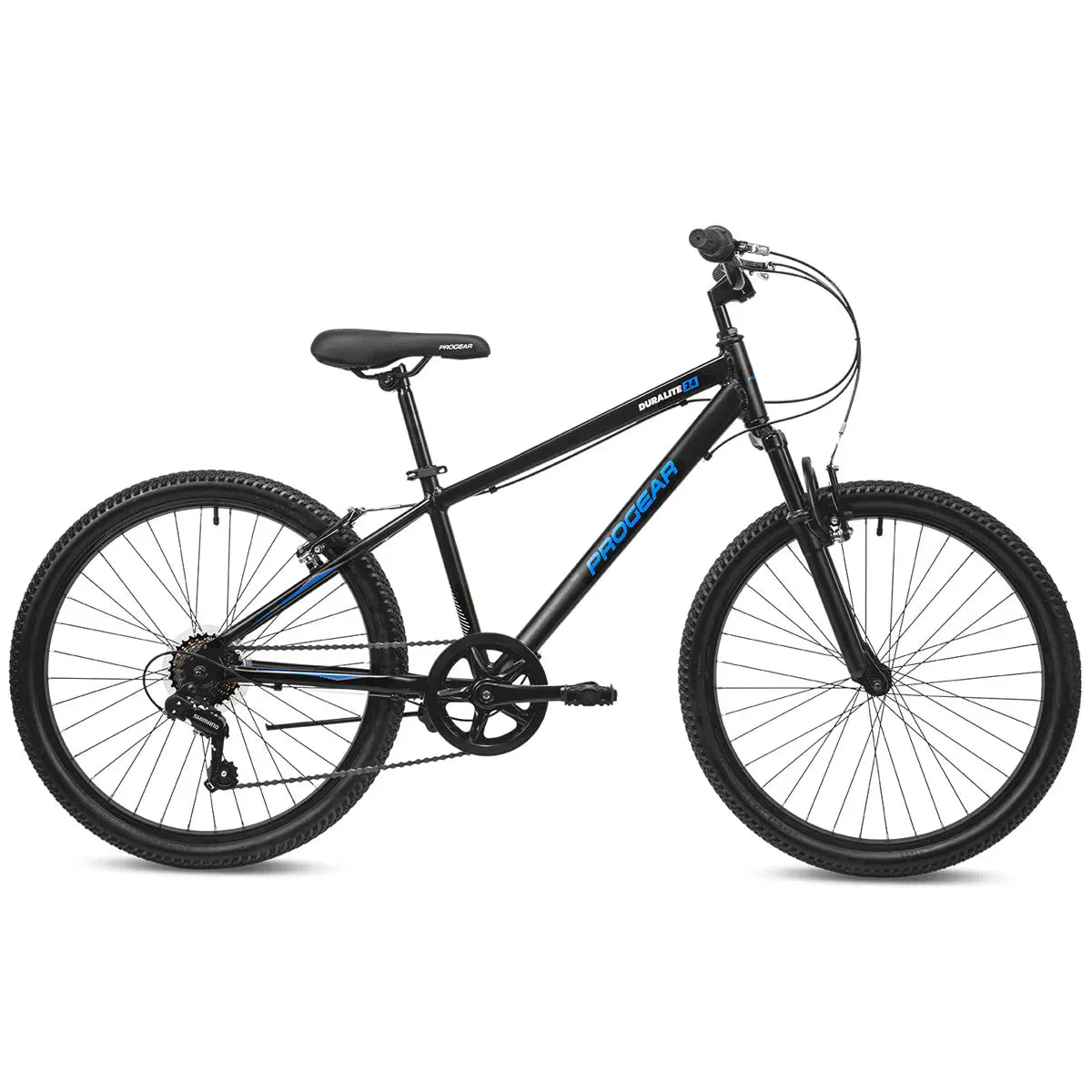 Progear DuraLite 24" Boys 7 Speed Bike - Obsidian V572-PGKD-DL247S-OB